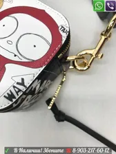 Сумка Marc jacobs x anna sui snapshot c рисунками