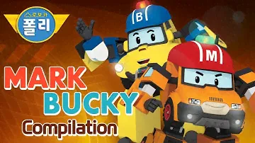 Mark & Bucky Compilation | Robocar POLI Special