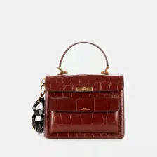 Marc Jacobs Women's The Uptown Croc Embossed Bag - Brown