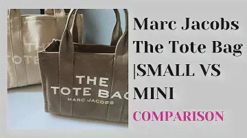 Marc Jacobs The Tote Bag | SMALL VS MINI