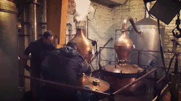 Distilling Marc de Champagne at Moutard-Diligent